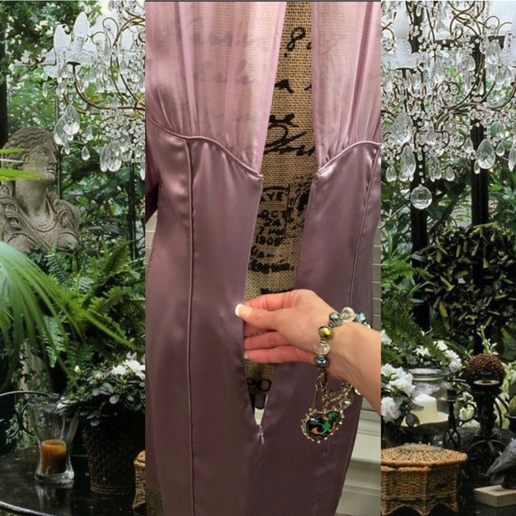 WALTER Silk Classy Modern Chic Dress. - Picture 12 of 15